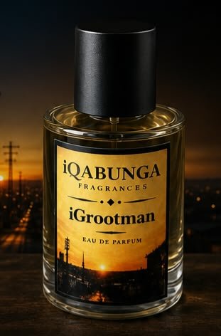 iQABUNGA Fragrances iGrootman perfume bottle